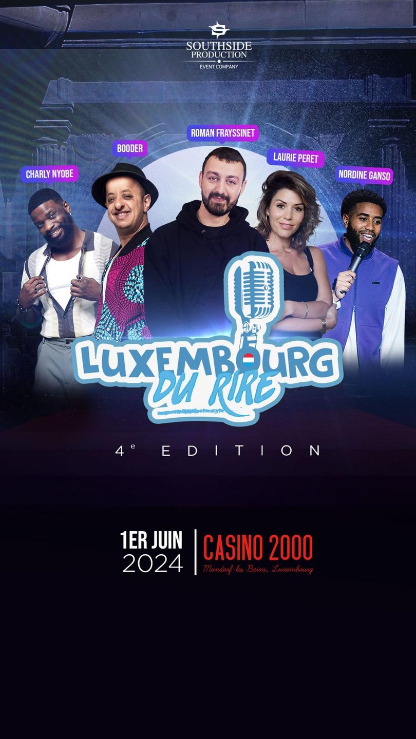 Affiche 1er juin 2024 · Casino 2000, Mondorf-les-Bains