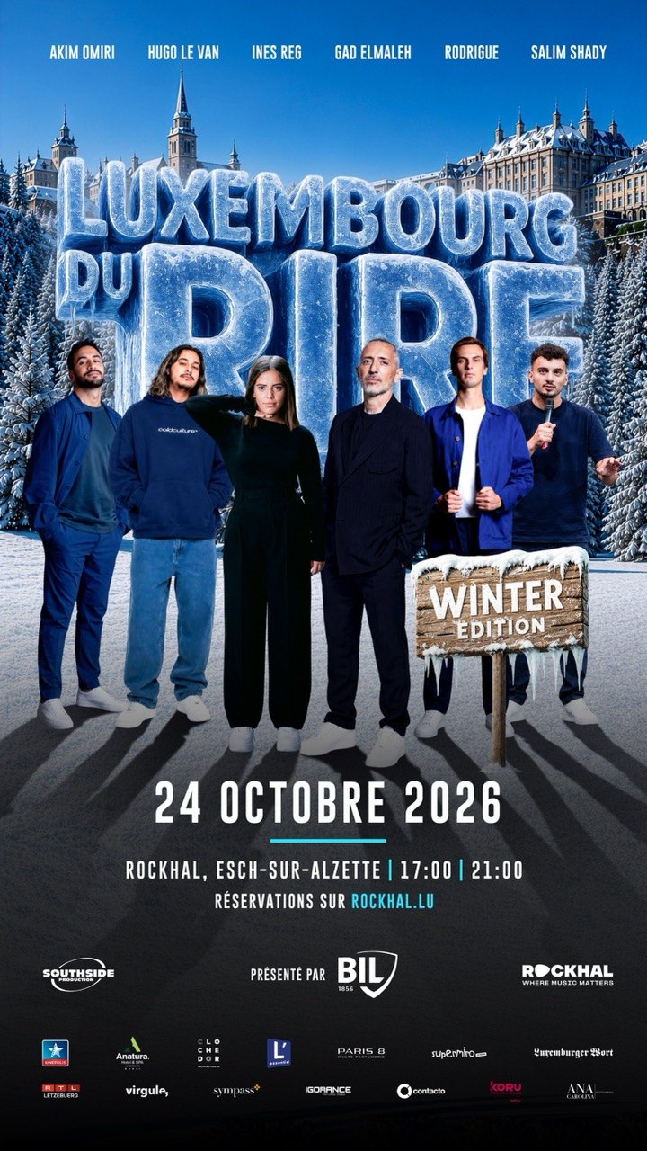 Affiche 24 octobre 2026 · Rockhal, Esch-sur-Alzette
